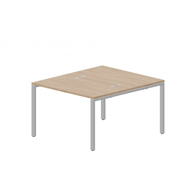 Составной стол на 2 рабочих места (4 громмета) STN2TG127