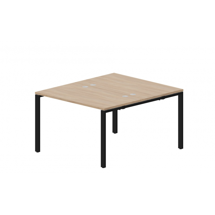 Составной стол на 2 рабочих места (4 громмета) STN2TG127