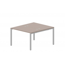 Составной стол на 2 рабочих места (4 громмета) STN2TG127