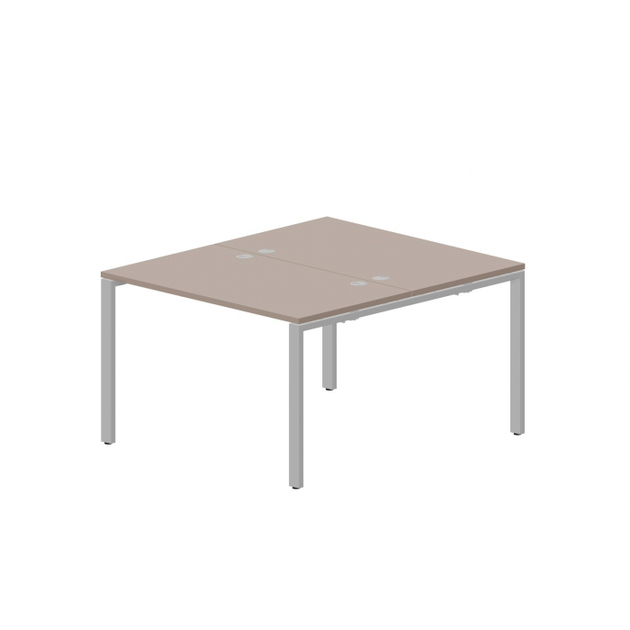 Составной стол на 2 рабочих места (4 громмета) STN2TG127