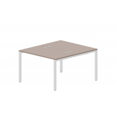 Составной стол на 2 рабочих места (4 громмета) STN2TG127