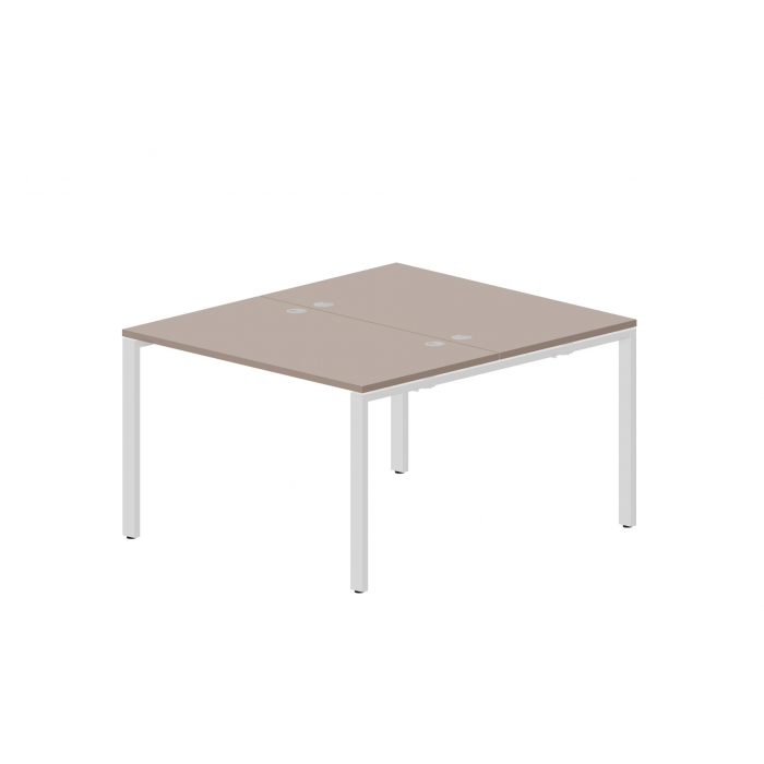 Составной стол на 2 рабочих места (4 громмета) STN2TG127