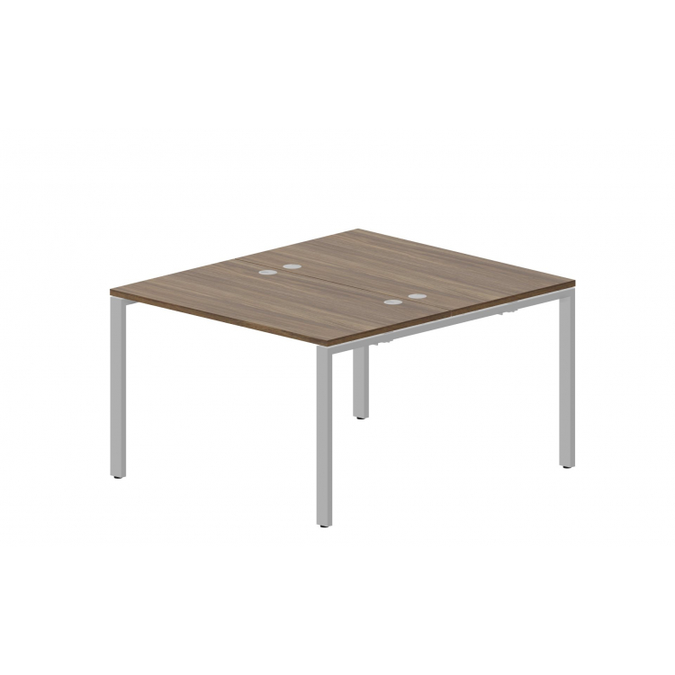 Составной стол на 2 рабочих места (4 громмета) STN2TG127