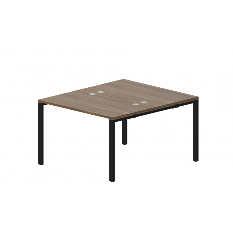 Составной стол на 2 рабочих места (4 громмета) STN2TG127