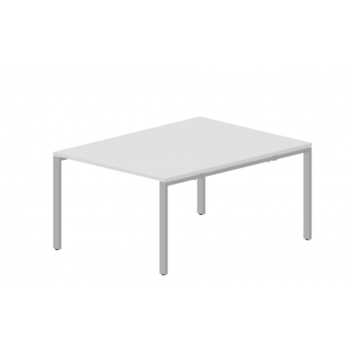 Составной стол на 2 рабочих места (4 громмета) STN2TG128