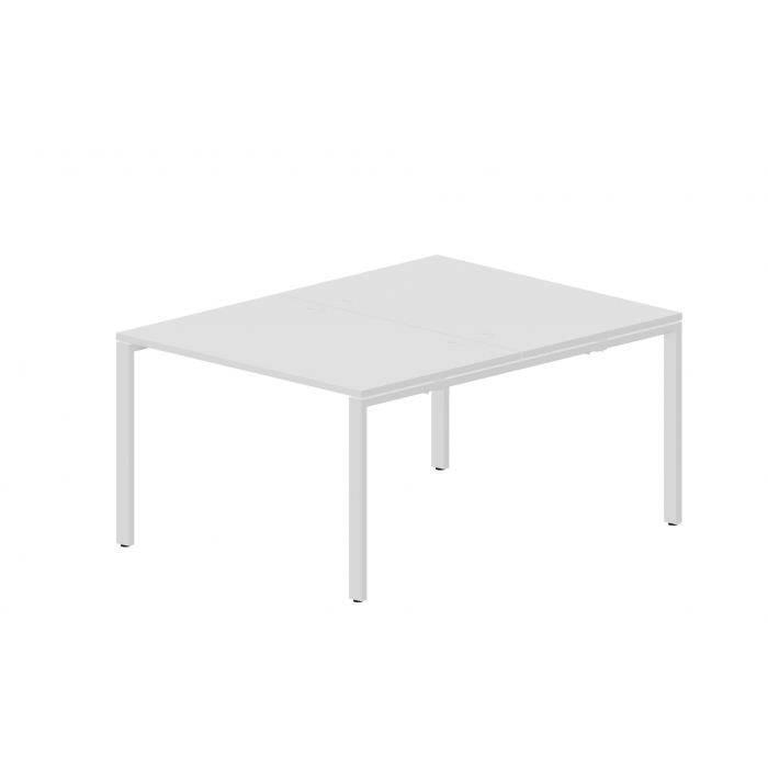 Составной стол на 2 рабочих места (4 громмета) STN2TG128