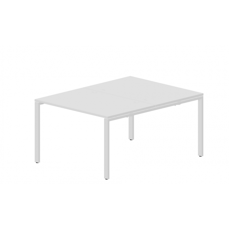 Составной стол на 2 рабочих места (4 громмета) STN2TG128