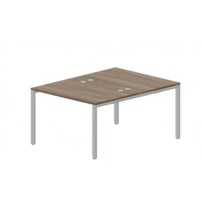 Составной стол на 2 рабочих места (4 громмета) STN2TG128