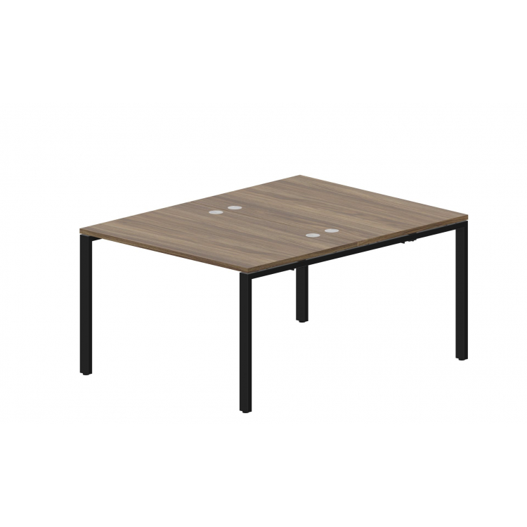 Составной стол на 2 рабочих места (4 громмета) STN2TG128