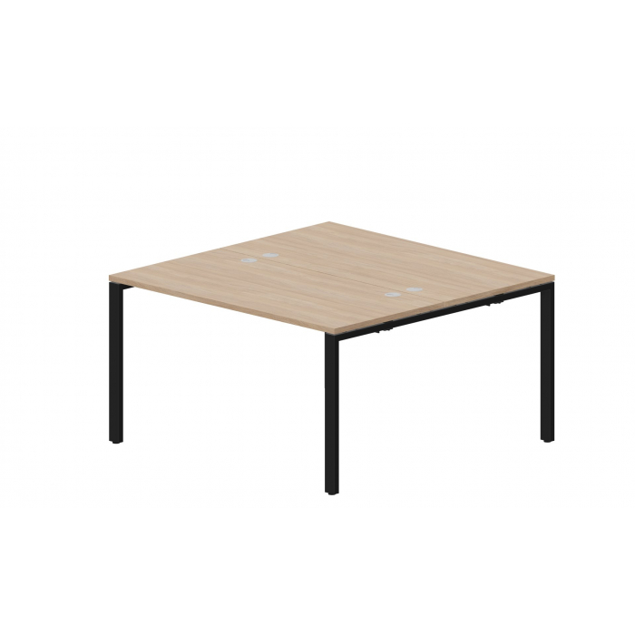 Составной стол на 2 рабочих места (4 громмета) STN2TG147