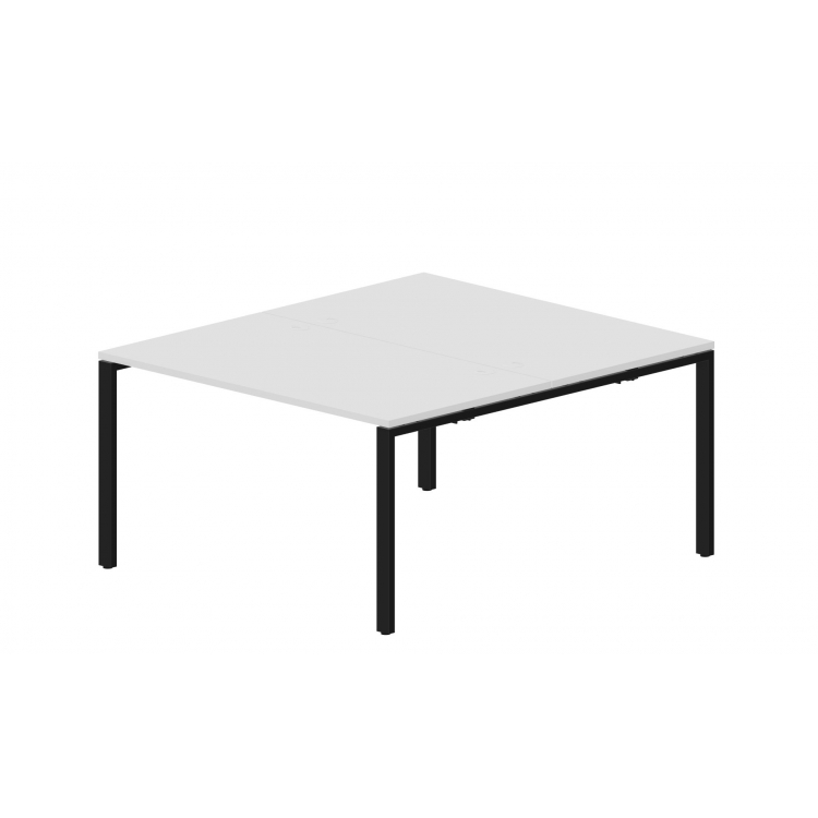 Составной стол на 2 рабочих места (4 громмета) STN2TG148