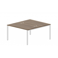 Составной стол на 2 рабочих места (4 громмета) STN2TG148