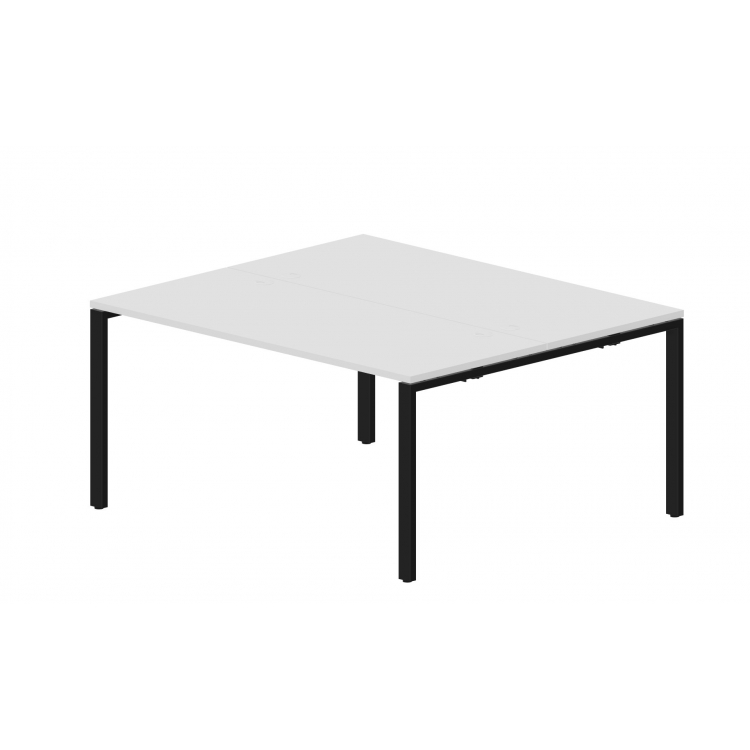 Составной стол на 2 рабочих места (4 громмета) STN2TG167