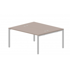 Составной стол на 2 рабочих места (4 громмета) STN2TG167