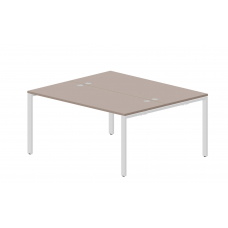 Составной стол на 2 рабочих места (4 громмета) STN2TG167