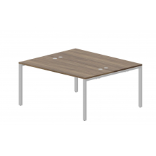 Составной стол на 2 рабочих места (4 громмета) STN2TG167