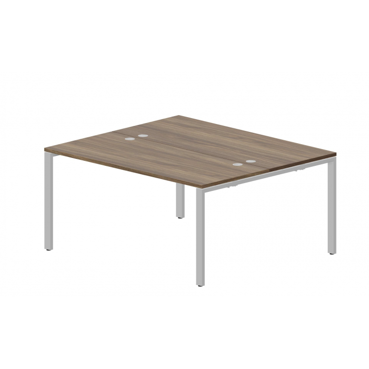 Составной стол на 2 рабочих места (4 громмета) STN2TG167