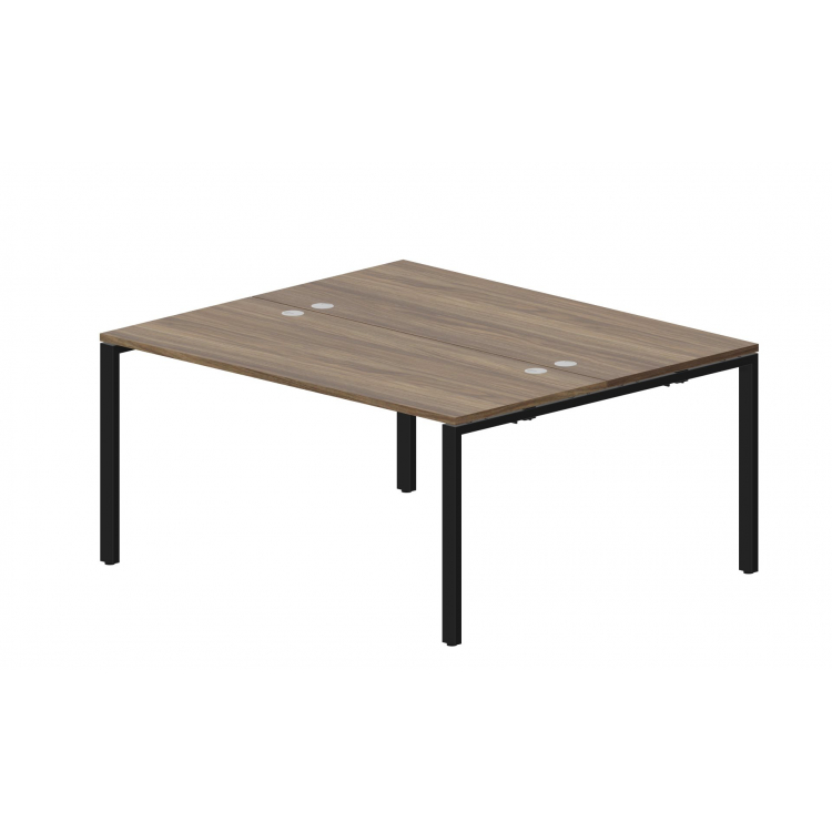 Составной стол на 2 рабочих места (4 громмета) STN2TG167