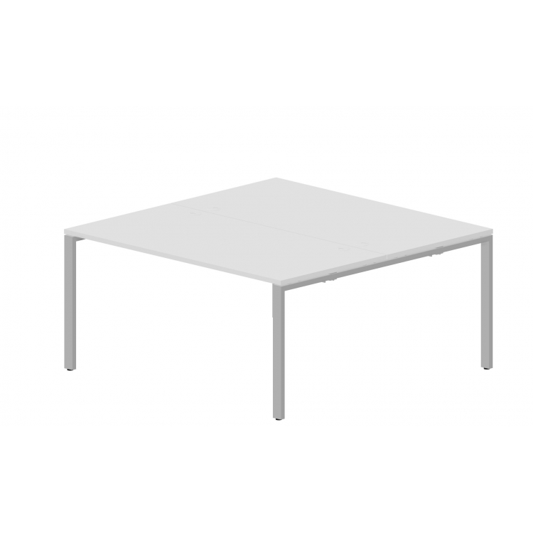 Составной стол на 2 рабочих места (4 громмета) STN2TG168