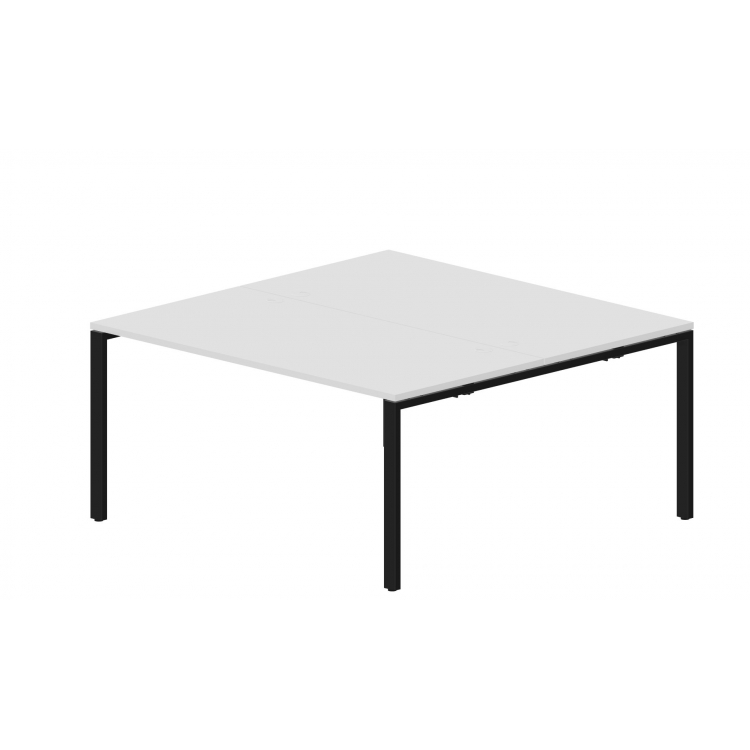 Составной стол на 2 рабочих места (4 громмета) STN2TG168