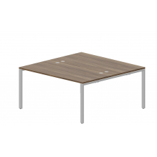 Составной стол на 2 рабочих места (4 громмета) STN2TG168