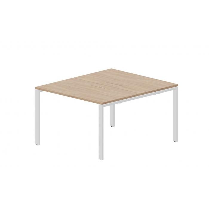 Составной стол на 2 рабочих места (меламиновые аутлеты) STN2TM127