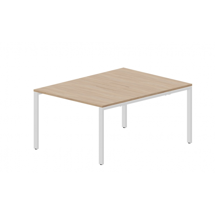 Составной стол на 2 рабочих места (меламиновые аутлеты) STN2TM128