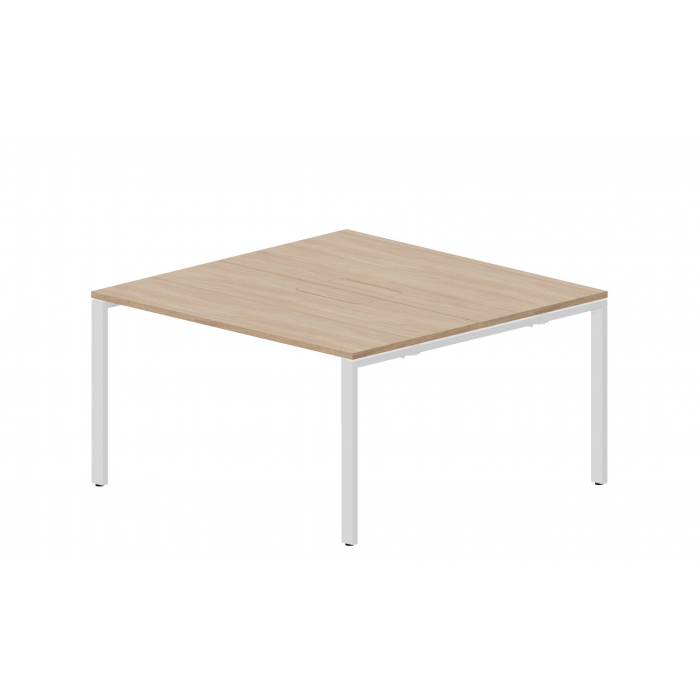 Составной стол на 2 рабочих места (меламиновые аутлеты) STN2TM147