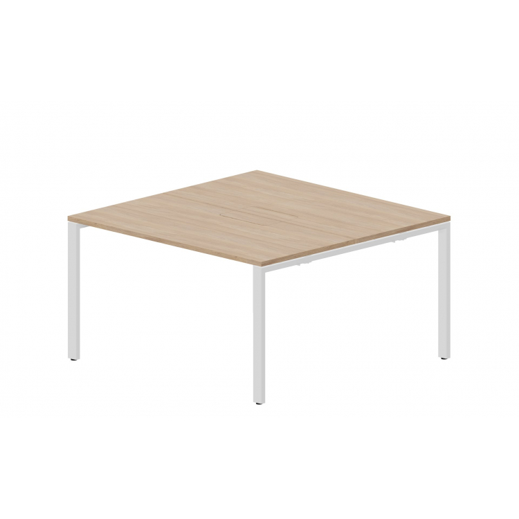 Составной стол на 2 рабочих места (меламиновые аутлеты) STN2TM147