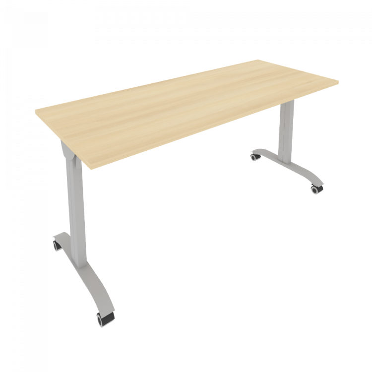 Mobile System Стол складной мобильный СМ-6 Акация Лорка/Металл Серый 1600*650*757