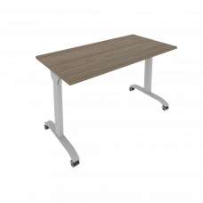 Mobile System Стол складной мобильный СМ-4 Вяз Благородный/Металл Серый 1300*650*757