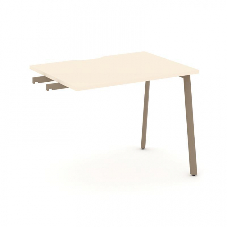 Estetica Стол приставка к опорным тумбам ES.SPR-1-VP Сатин/Металл Латте 980*730*750