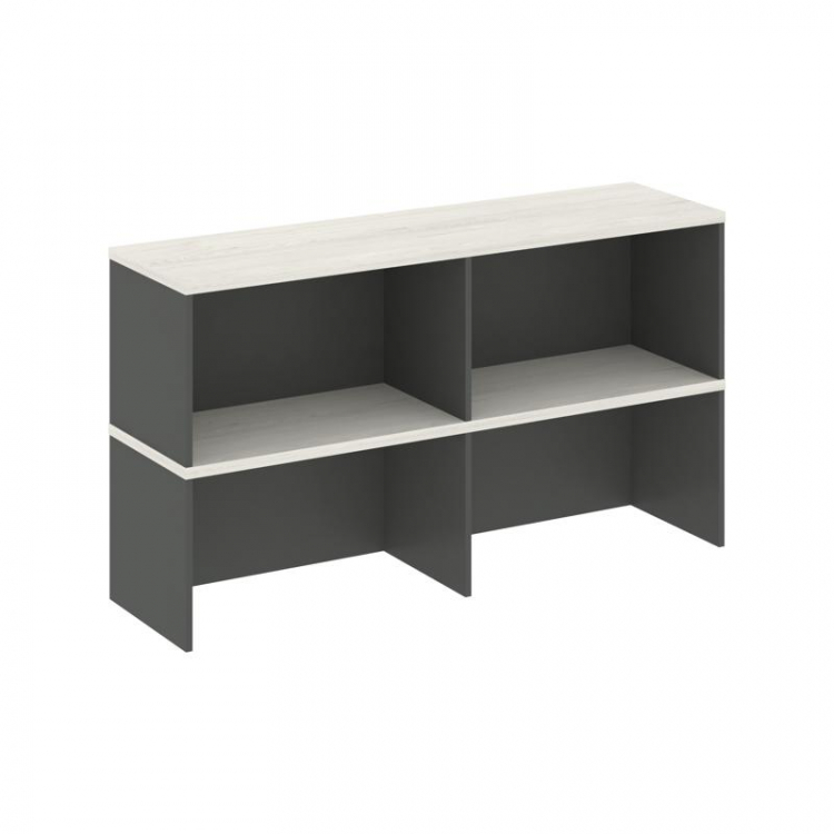 Style Project Надставка на тумбу 2 яр. SN.NT-105 Антрацит/Дуб Наварра 1432*400*800