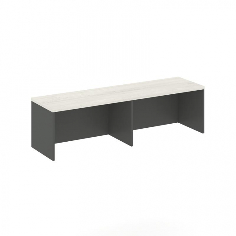 Style Project Надставка на тумбу 1 яр. SN.NT-103 Антрацит/Дуб Наварра 1632*400*400