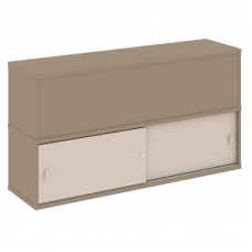 Estetica Надставка на 2 тумбы высокая ES.NV-3.1 Латте/Капучино 1500*410*795