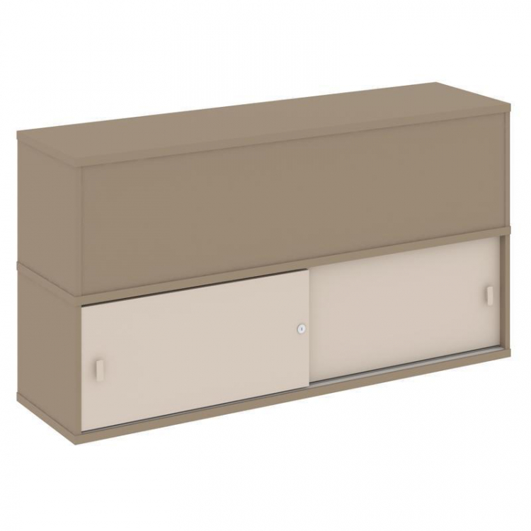 Estetica Надставка на 2 тумбы высокая ES.NV-3.1 Латте/Капучино 1500*410*795