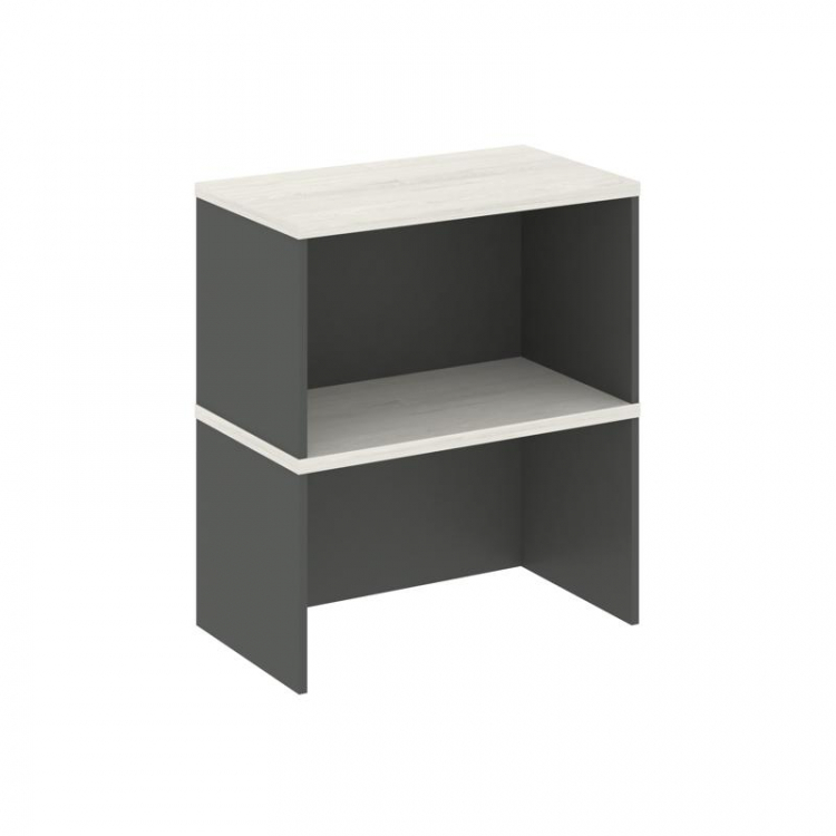 Style Project Надставка на тумбу 2 яр. SN.NT-004 Антрацит/Дуб Наварра 600*400*800