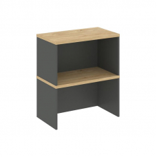 Style Project Надставка на тумбу 2 яр. SN.NT-005 Антрацит/Тиквуд Светлый 700*400*800