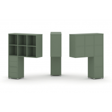 Concept Надставка высокая CN.ONV-005 Кобо/Металл Белый 1099*350*1486