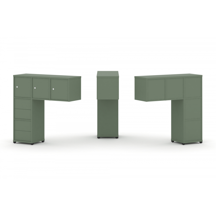 Concept Надставка низкая CN.ONN-005 Кобо/Металл Черный 1099*365*1130