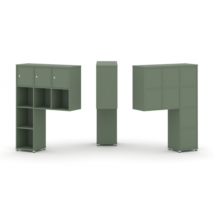 Concept Надставка высокая CN.ONV-003 Кобо/Металл Белый 1099*350*1486