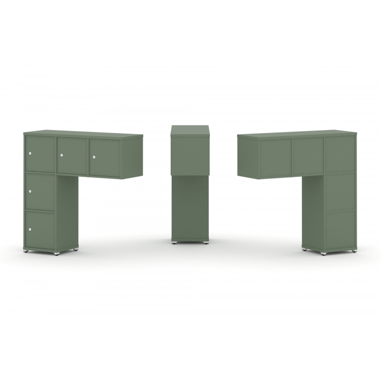 Concept Надставка низкая CN.ONN-007 Кобо/Металл Белый 1099*365*1130