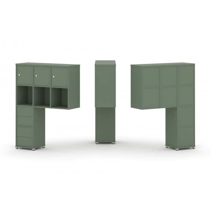 Concept Надставка высокая CN.ONV-006 Кобо/Металл Белый 1099*350*1486