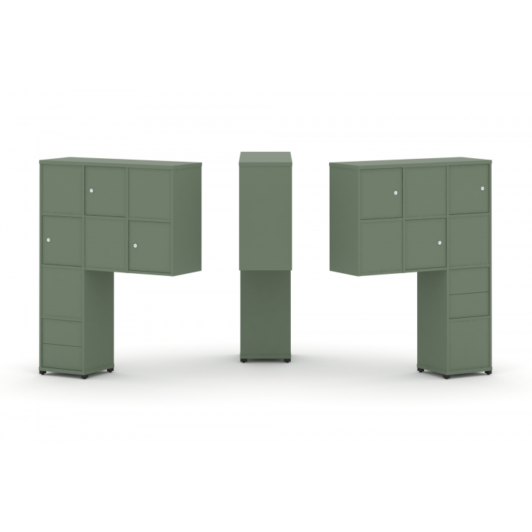 Concept Надставка высокая CN.DNV-004 Кобо/Металл Черный 1099*350*1486