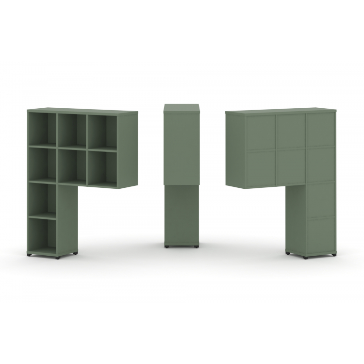 Concept Надставка высокая CN.ONV-001 Кобо/Металл Черный 1099*350*1486