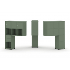 Concept Надставка высокая CN.ONV-004 Кобо/Металл Черный 1099*350*1486