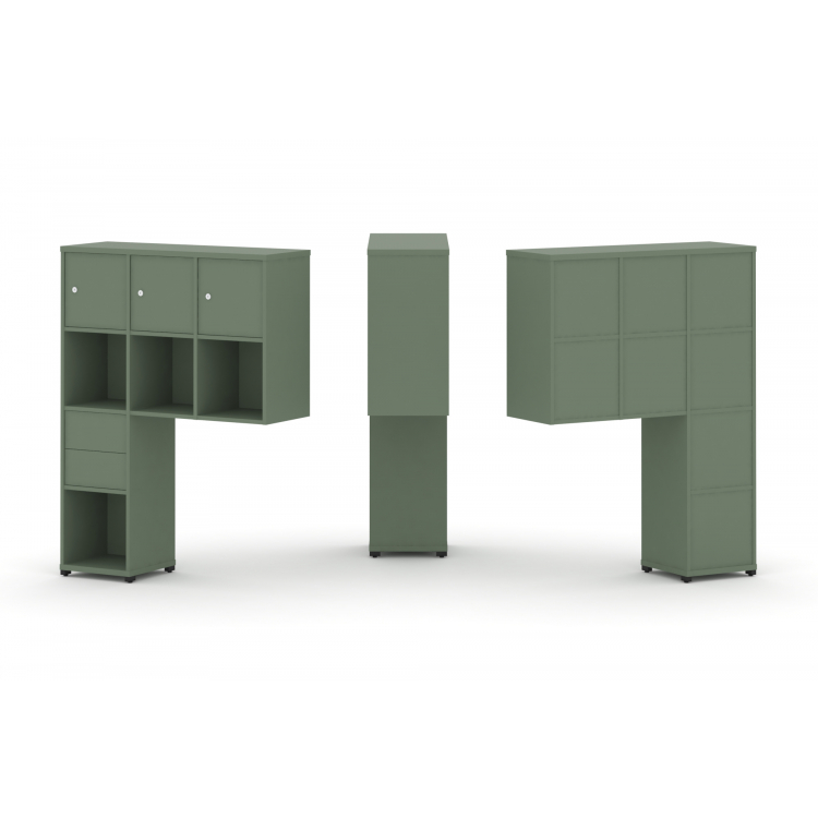 Concept Надставка высокая CN.ONV-004 Кобо/Металл Черный 1099*350*1486