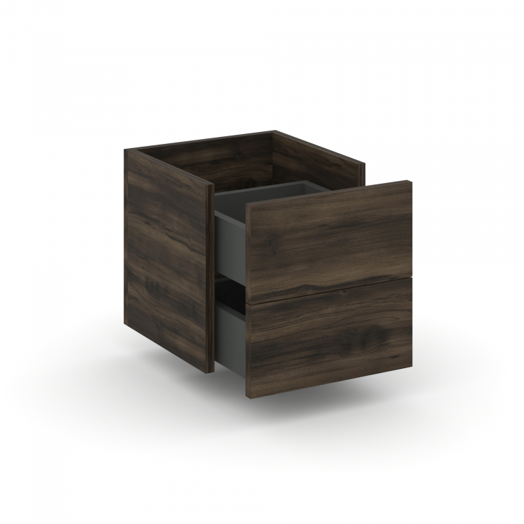 Concept Вставка в надставку 2 ящ. CN.NP-002 Дуб Мали/Антрацит 341*333*338