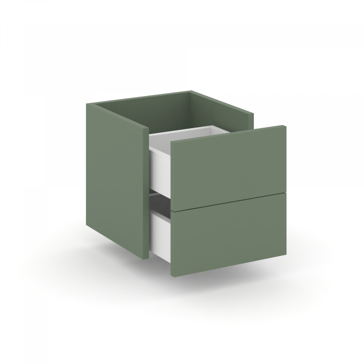 Concept Вставка в надставку 2 ящ. CN.NP-002 Кобо/Белый Бриллиант 341*333*338