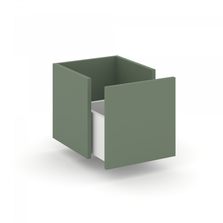 Concept Вставка в надставку 1 ящ. CN.NP-001 Кобо/Белый Бриллиант 341*333*338